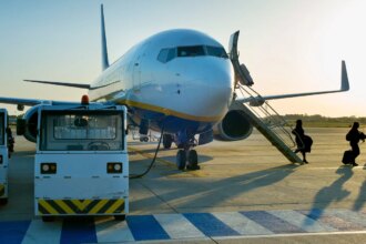 Drama in which a flight attendant is arrested for drinking at Manchester Airport after the captain warns the police.