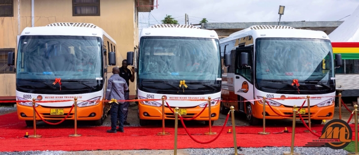 100 new Metromas buses dedicated to intercity services rather than within Accra - MMTL revealed