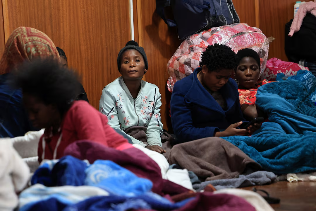 Xenophobic violence spikes in South Africa as African migrants flee into the mountains