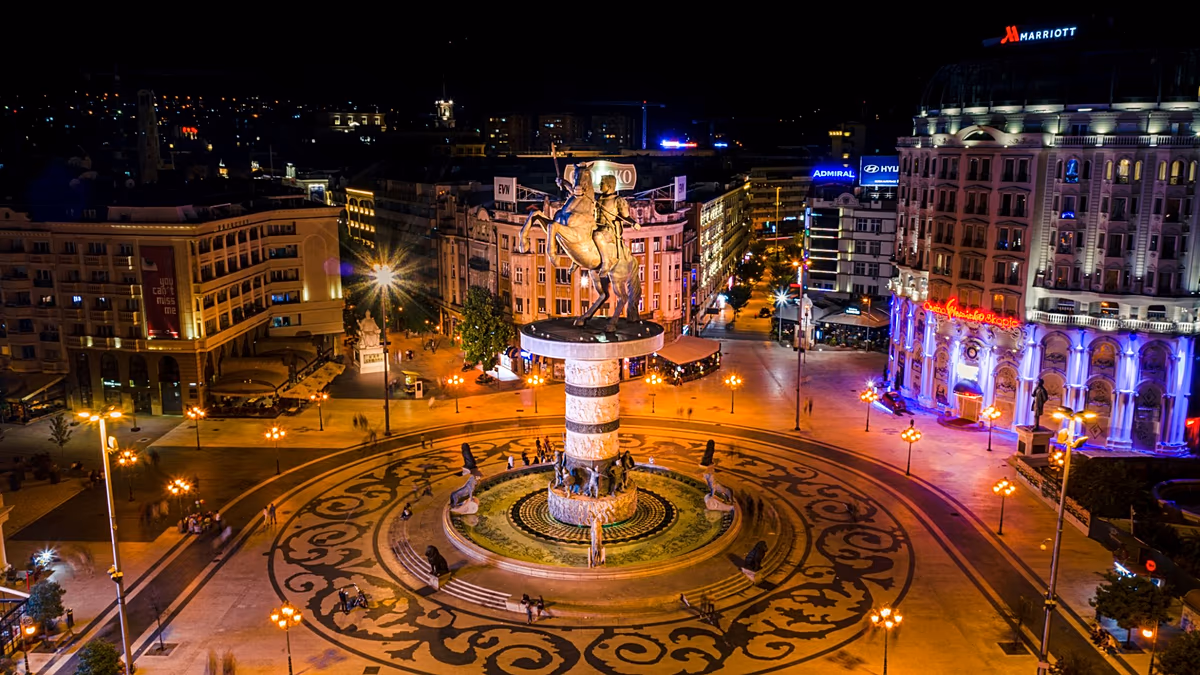A city of international solidarity…and kitsch: 48 hours in Skopje, North Macedonia
