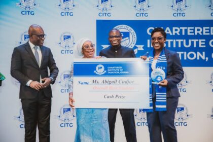 Deloitte's Abigail Cudjoe receives top honors at CITG's February 2026 Graduation Ceremony