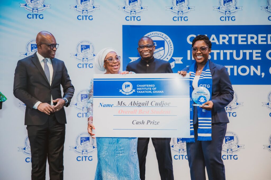 Deloitte's Abigail Cudjoe receives top honors at CITG's February 2026 Graduation Ceremony
