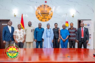 Law Society of Ghana pays courtesy visit to the Speaker of the National Assembly