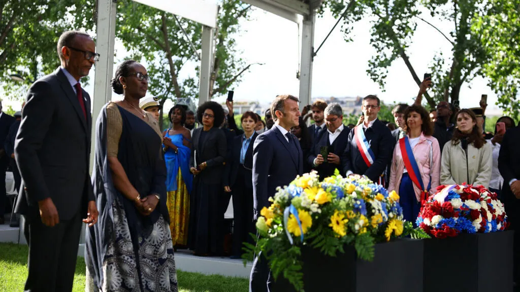 Macron and Kagame inaugurate Rwandan genocide memorial in Paris