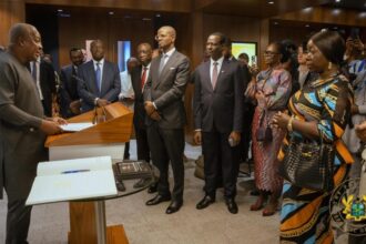 Mahama touts Ghana's economic recovery at London Stock Exchange