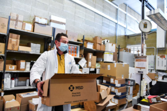 Merck executive says the company is considering the use of new coronavirus antiviral drugs in the fight against Ebola