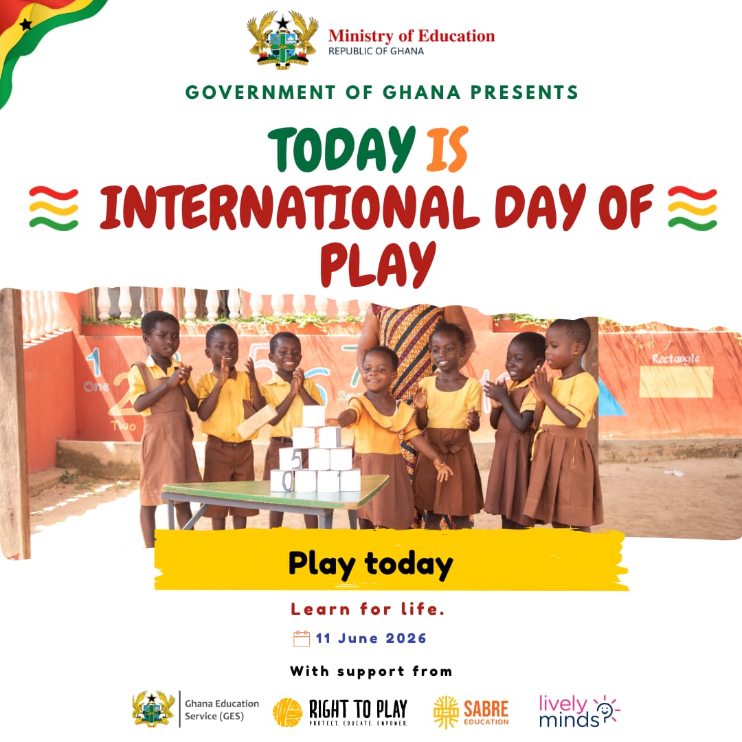 Ministry of Education expands play-based learning program across Ghana's public kindergartens