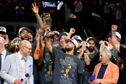 New York Knicks win NBA championship for first time in over 50 years