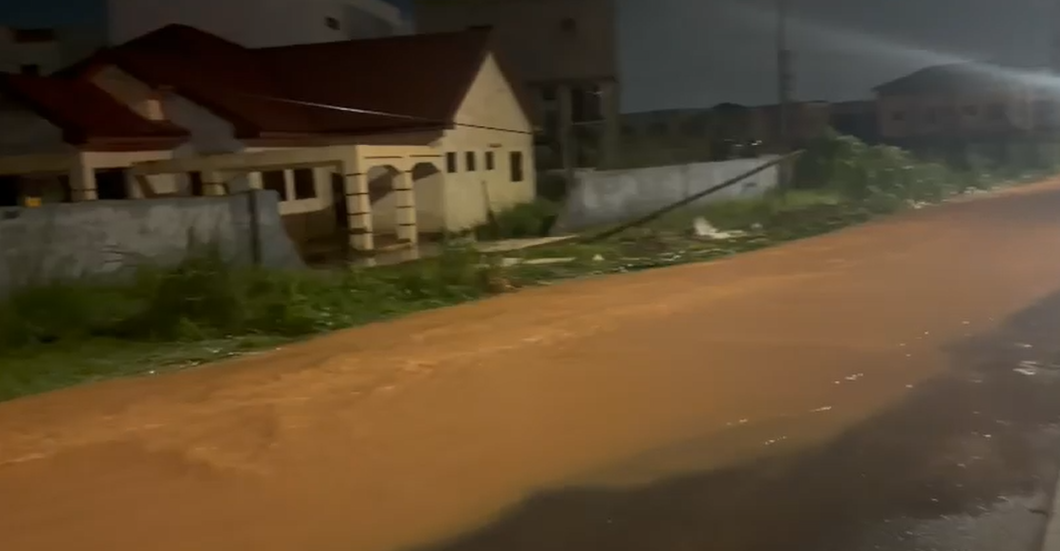 Parts of Accra flood again after Wednesday's heavy rains