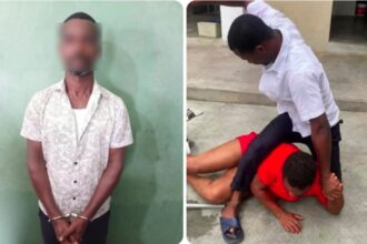 Police name teacher Eric Buernortey Apaflo as suspect in Nyinahin Catholic SHS assault video
