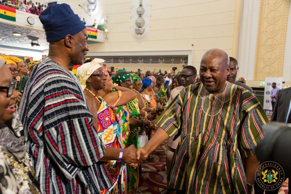 President Mahama talks to Ghanaian diaspora in London