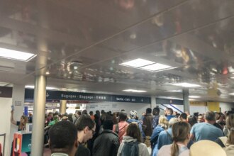150 passengers watched Ryanair plane depart without them after airport chaos